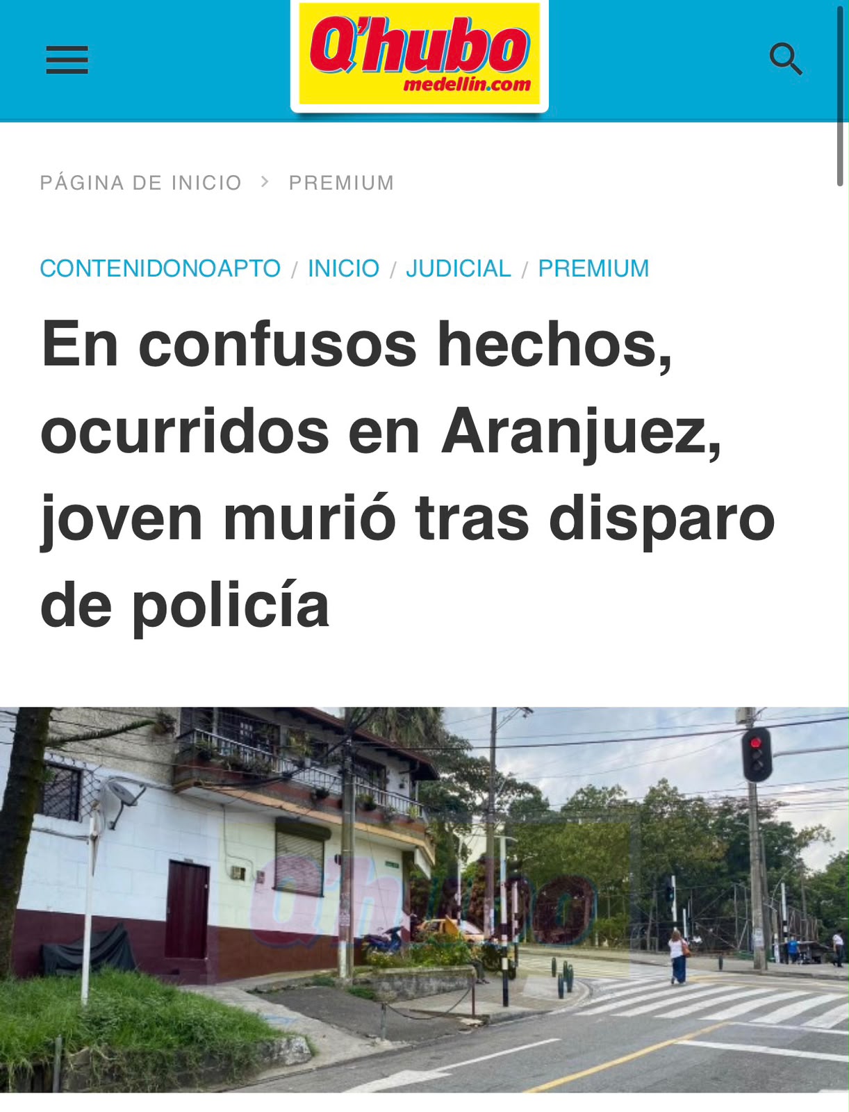 Cobertura de prensa — caso Brayan Alexis López Uñates