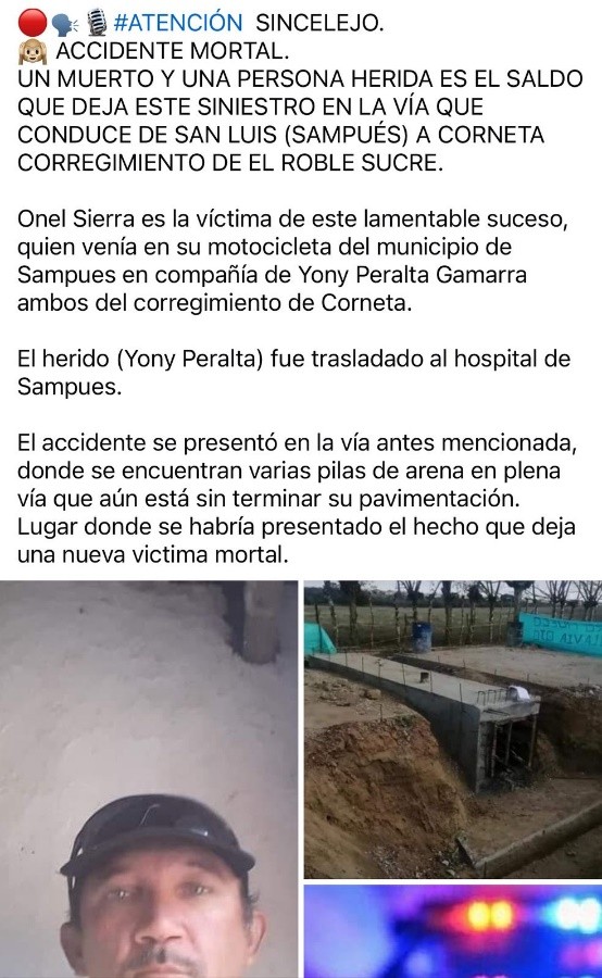 Cobertura de prensa — caso Onel Sierra Gamarra